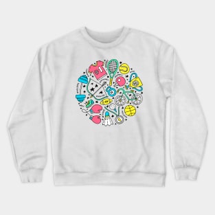 sport circle Crewneck Sweatshirt